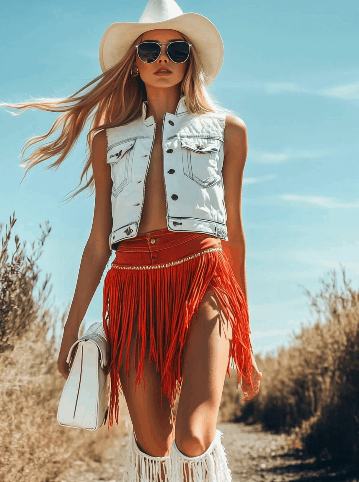 Shorts Frangés en Coton Rouge Vintage - Expédition Rapide en 24 Heures