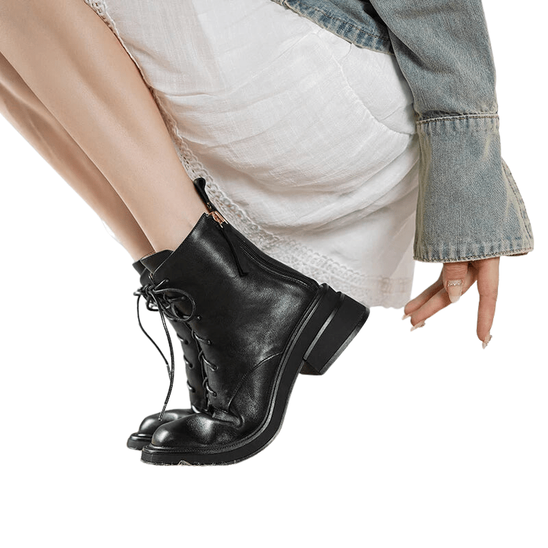 Chaussures Cowboy Femme à Bout Carré