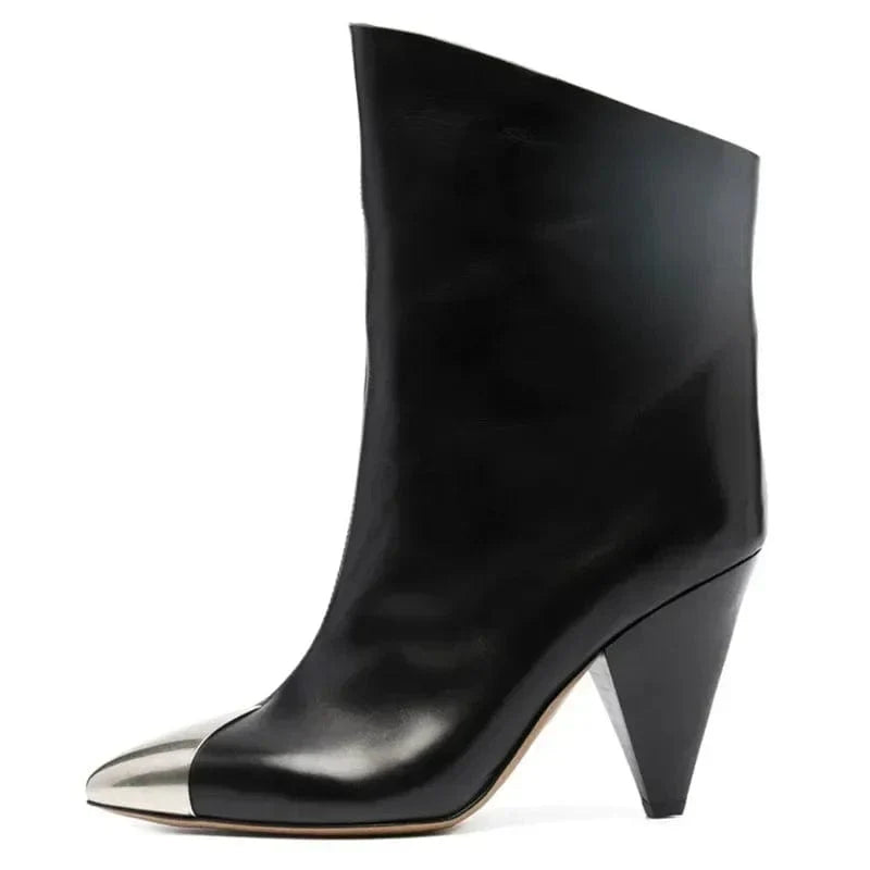 High-Heeled Cowboy Boots for Women