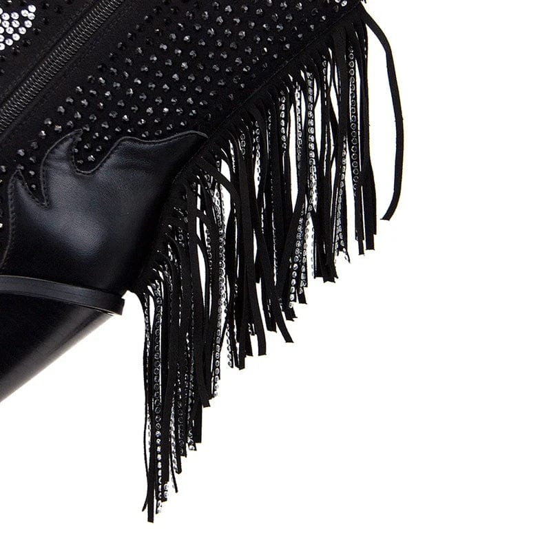 Stunning Sequin Cowboy Boots