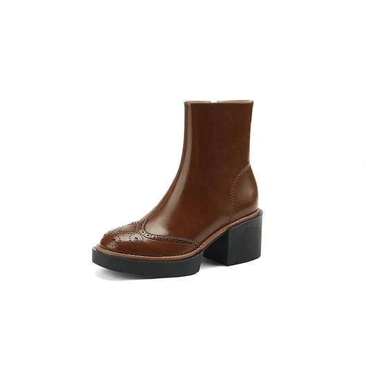 Chaussures Western en Cuir pour Femme