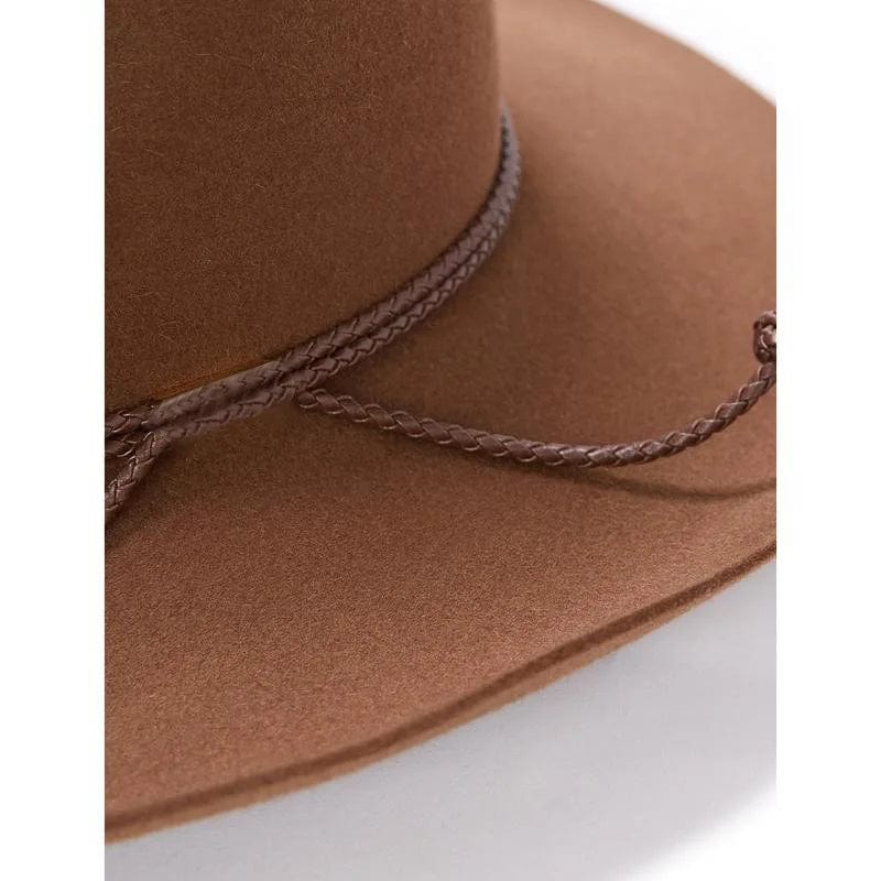 Chapeau Western en Feutre Élégant