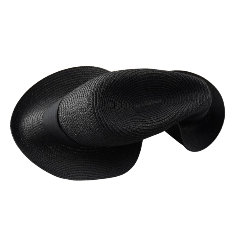 Elegant Black Western Hat