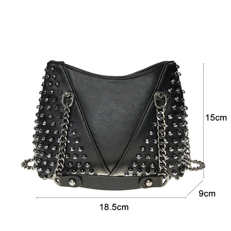 Clouté Western Chic Handbag