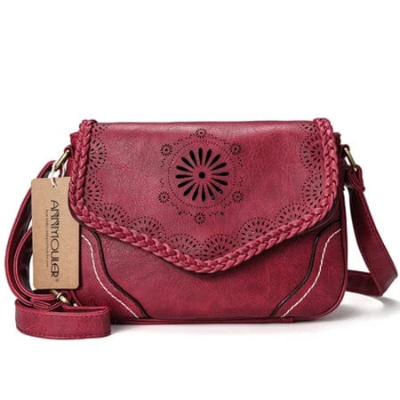 Indigenous-Inspired Messenger Bag