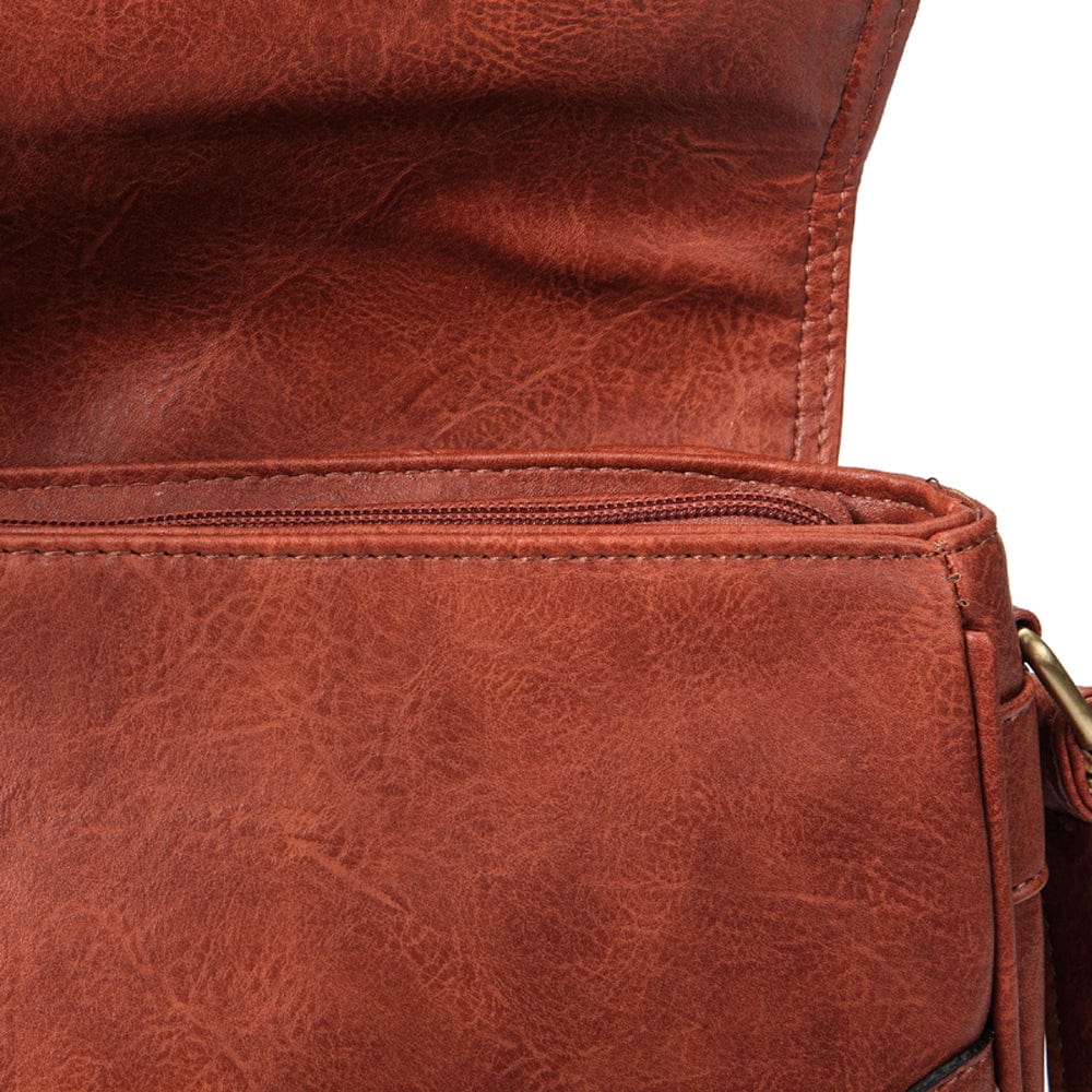 Indigenous-Inspired Messenger Bag