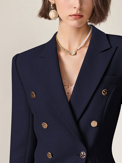 Costume Double Boutonnage Élégant - Expédition Rapide sous 24 Heures
