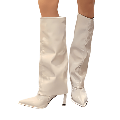 Chic Bottes Blanches pour un Style Campagnard