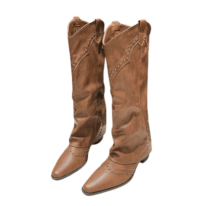 Chic Bottes Western pour Femme