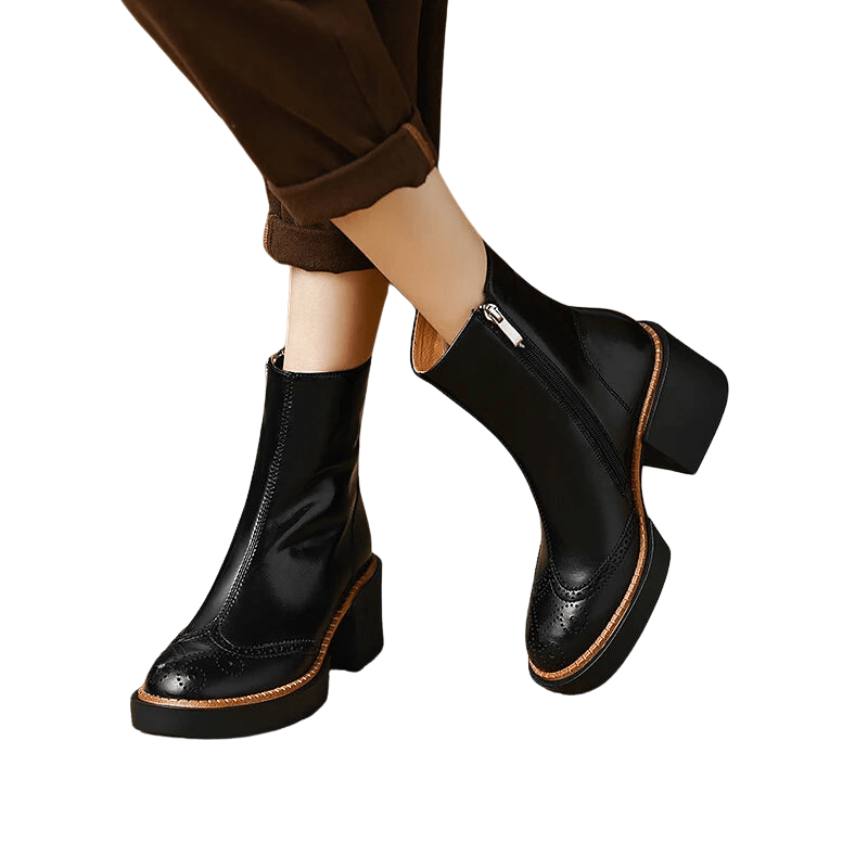 Chaussures Western en Cuir pour Femme