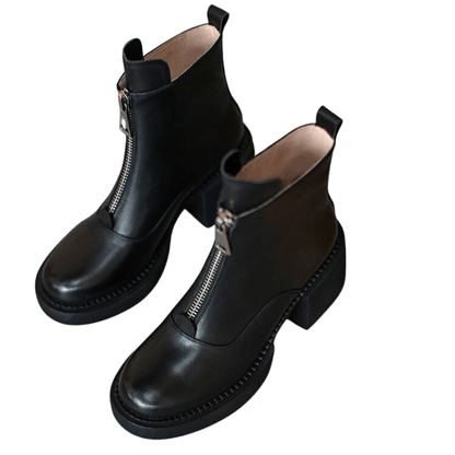 Chaussures Western Femme – Bottes Noires Élégantes