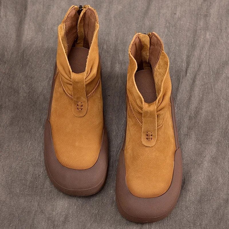 Chic Camel Cowboy Booties