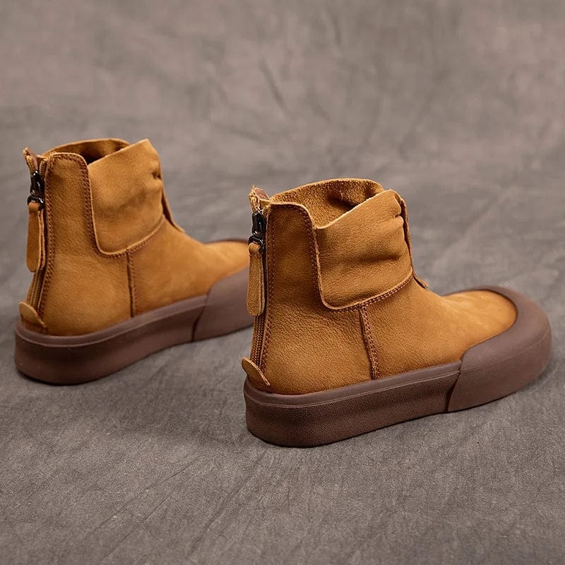 Chic Camel Cowboy Booties