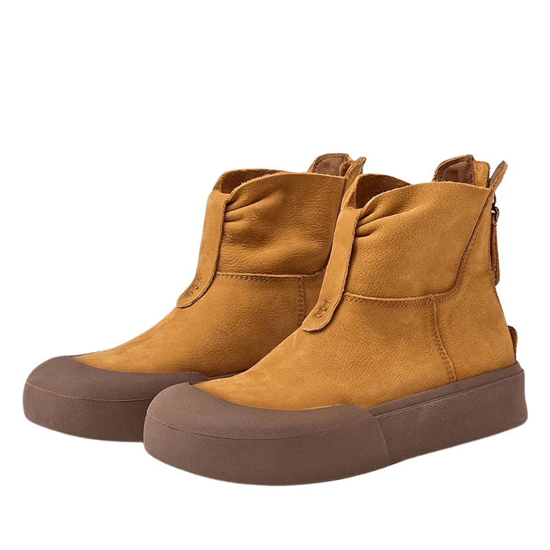 Chic Camel Cowboy Booties