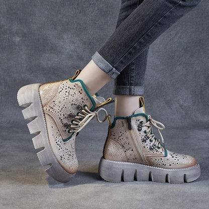 Chic Camel Western Ankle Boots for Women