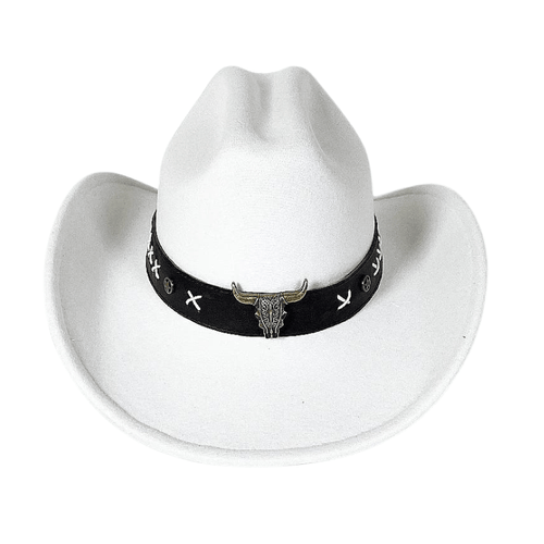 Elegant White Country Hat