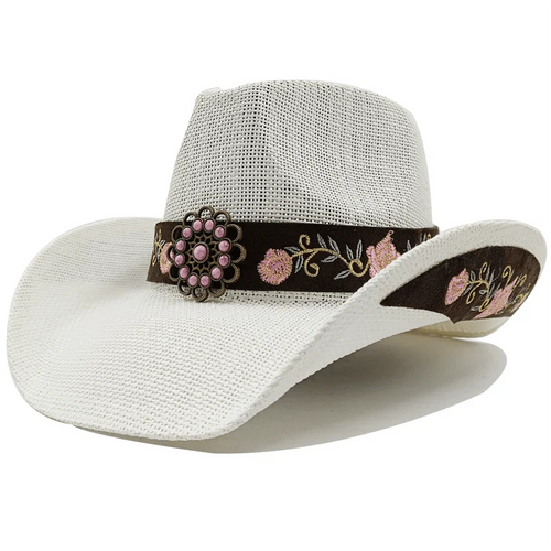 White Cowgirl Hat