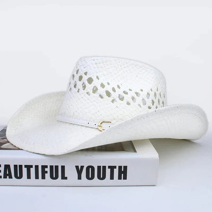 Elegant White Texan Hat