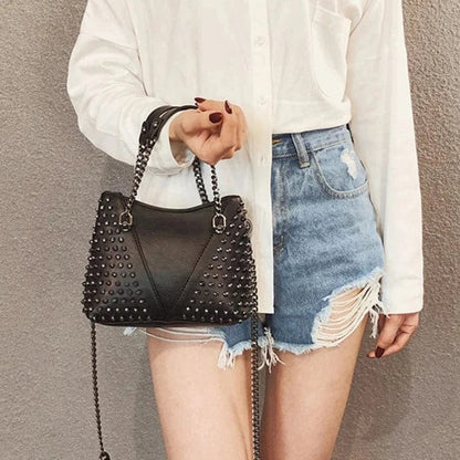 Clouté Western Chic Handbag