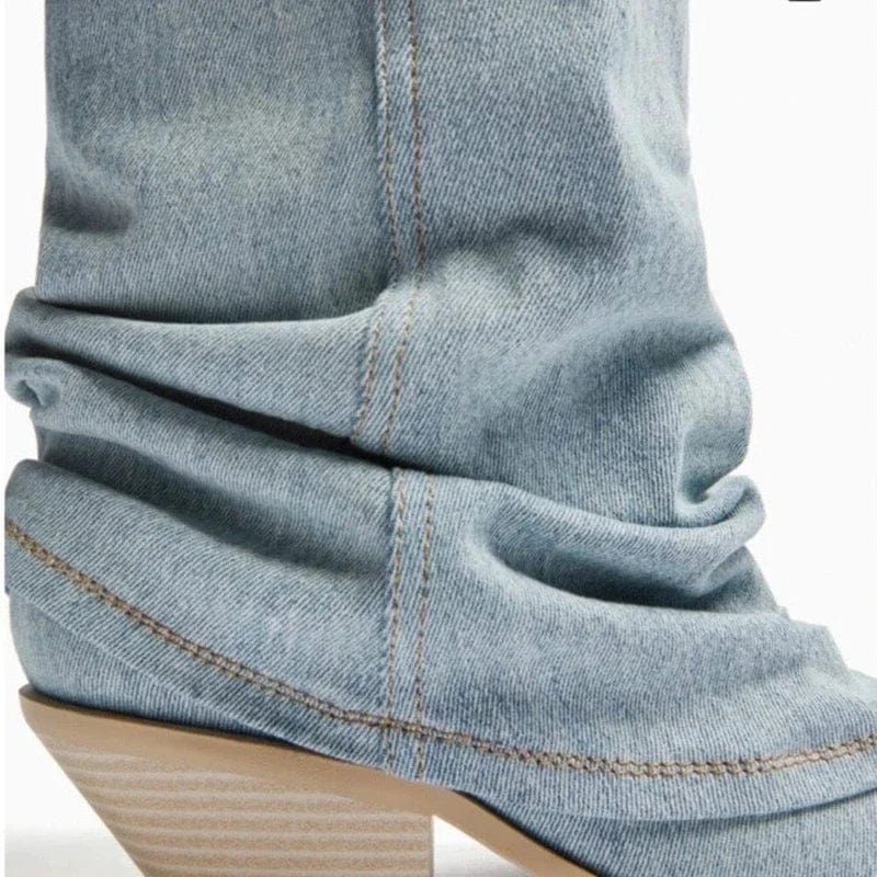 Chic Blue Boots for Women