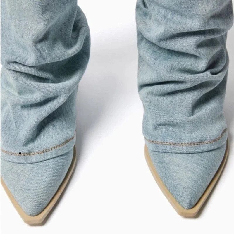 Chic Blue Boots for Women